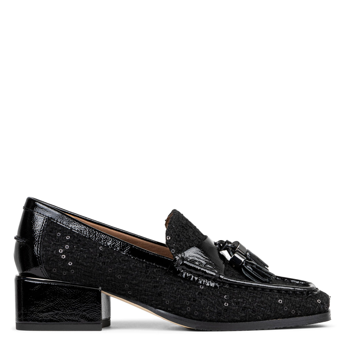 ARROYO Black Bouclé - Donald Pliner Casual