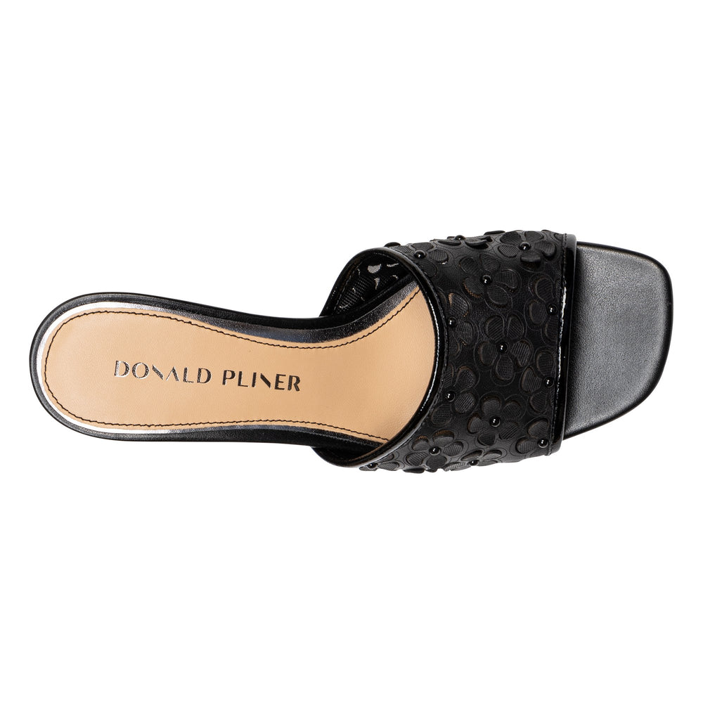 RIKKI Black Floral - Donald Pliner Dress