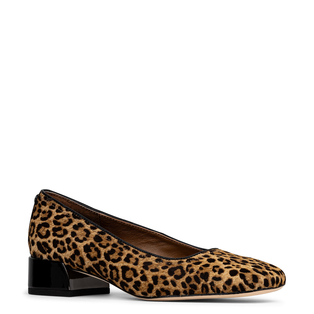 DREWW Black Natural Leopard - Donald Pliner Dress