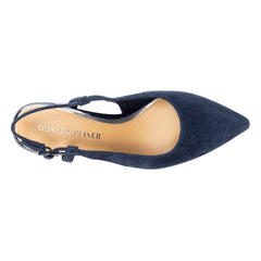 SONG Navy Suede - Donald Pliner Dress