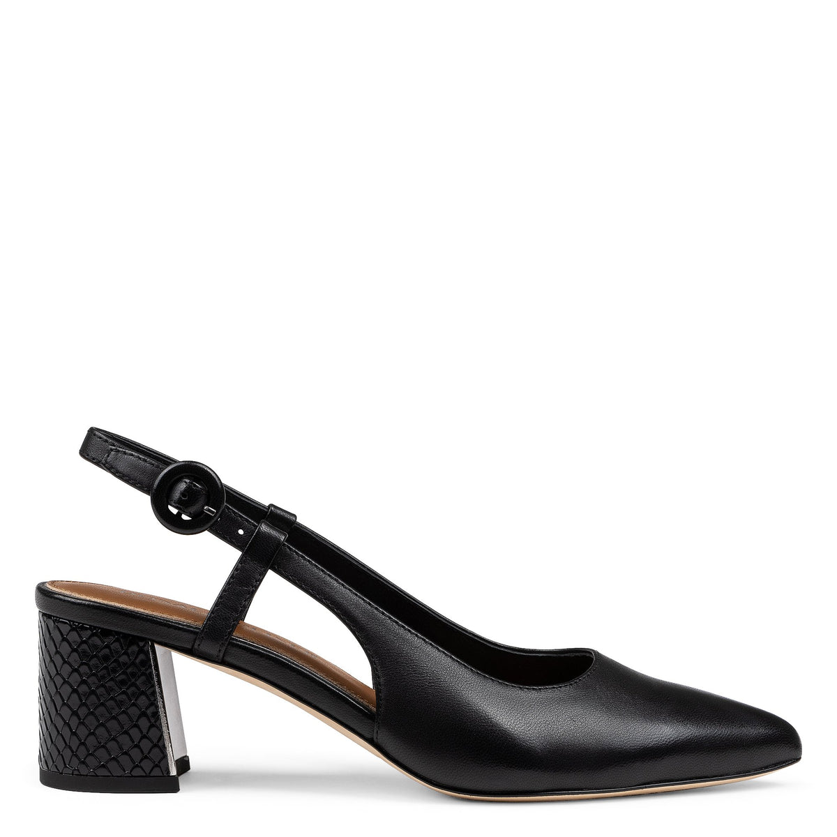 SONG Black Leather - Donald Pliner Dress