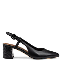 SONG Black Leather - Donald Pliner Dress