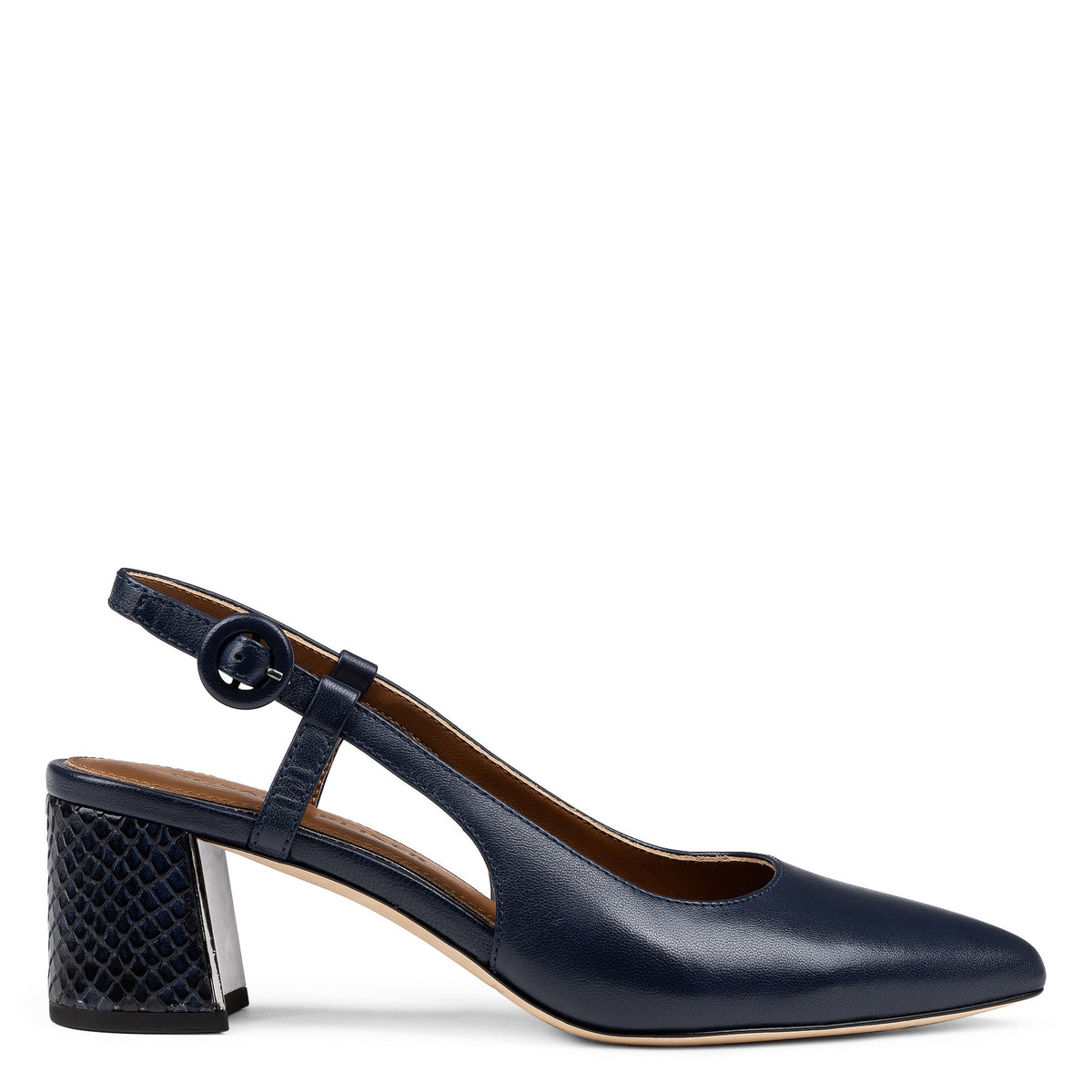 SONG Navy Leather - Donald Pliner Dress