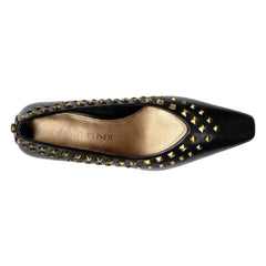 BERNICE Black Leather - Donald Pliner Dress