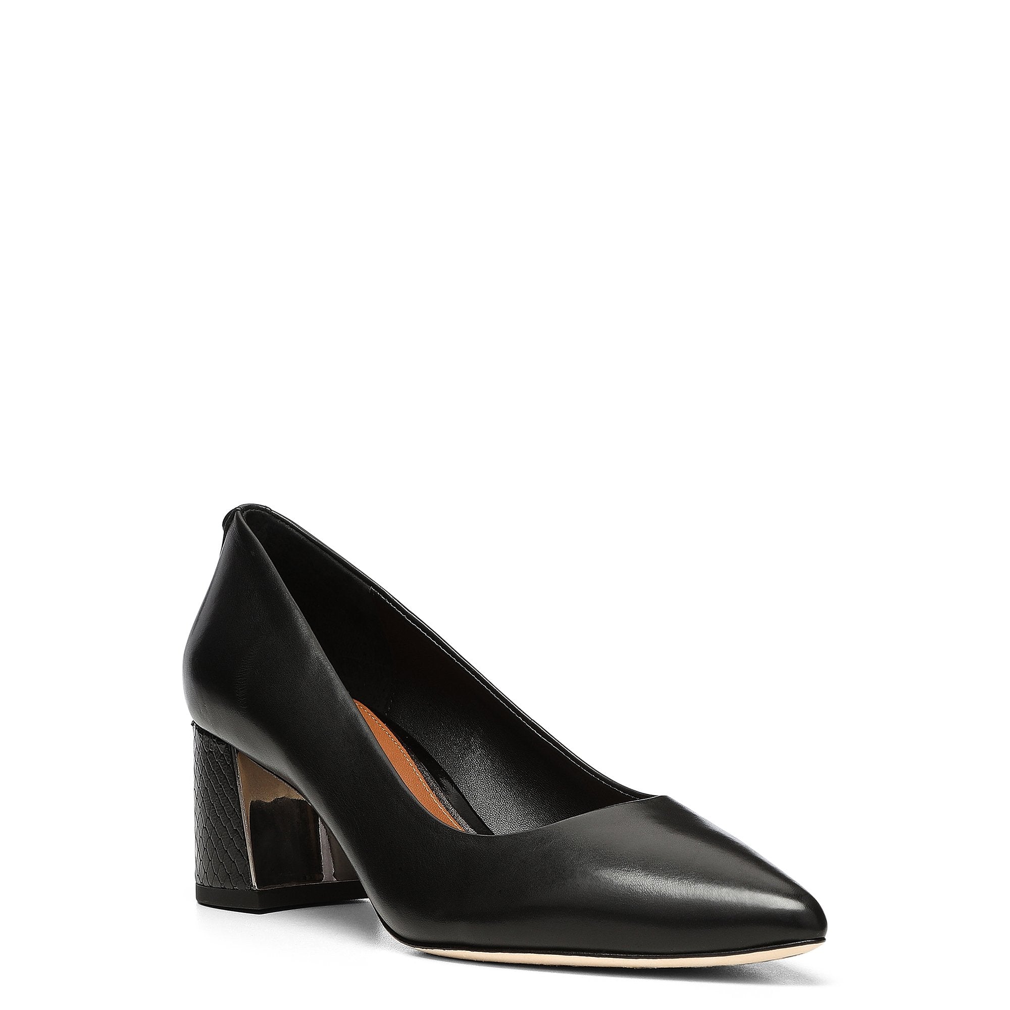 SUZETTE Black Leather - Donald Pliner Dress