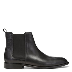 ROCCO Black Leather - Donald Pliner Boot