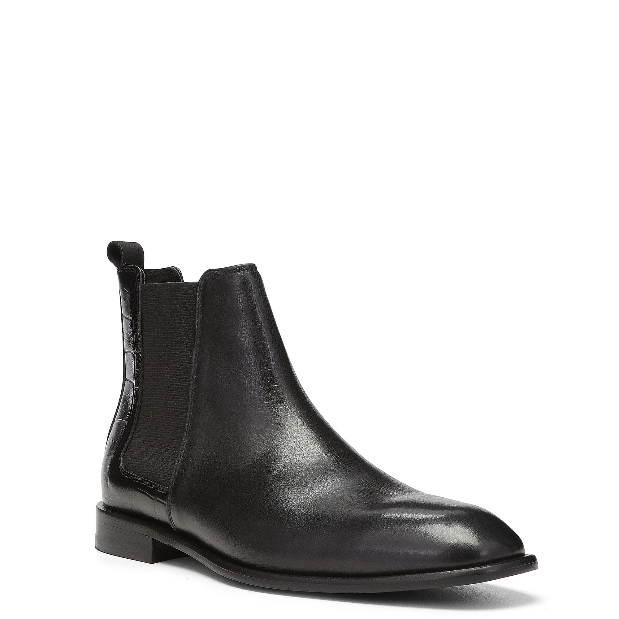 ROCCO Black Leather - Donald Pliner Boot