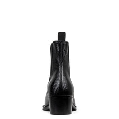 ASHFORD Black Lizard Print Leather - Donald Pliner Boot