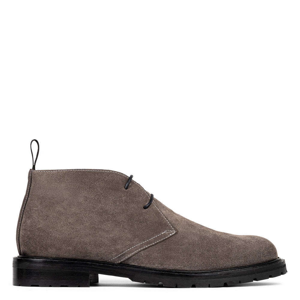 COLTON Light Grey Suede - Donald Pliner Boot