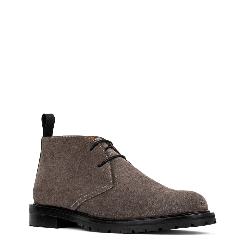 COLTON Light Grey Suede - Donald Pliner Boot