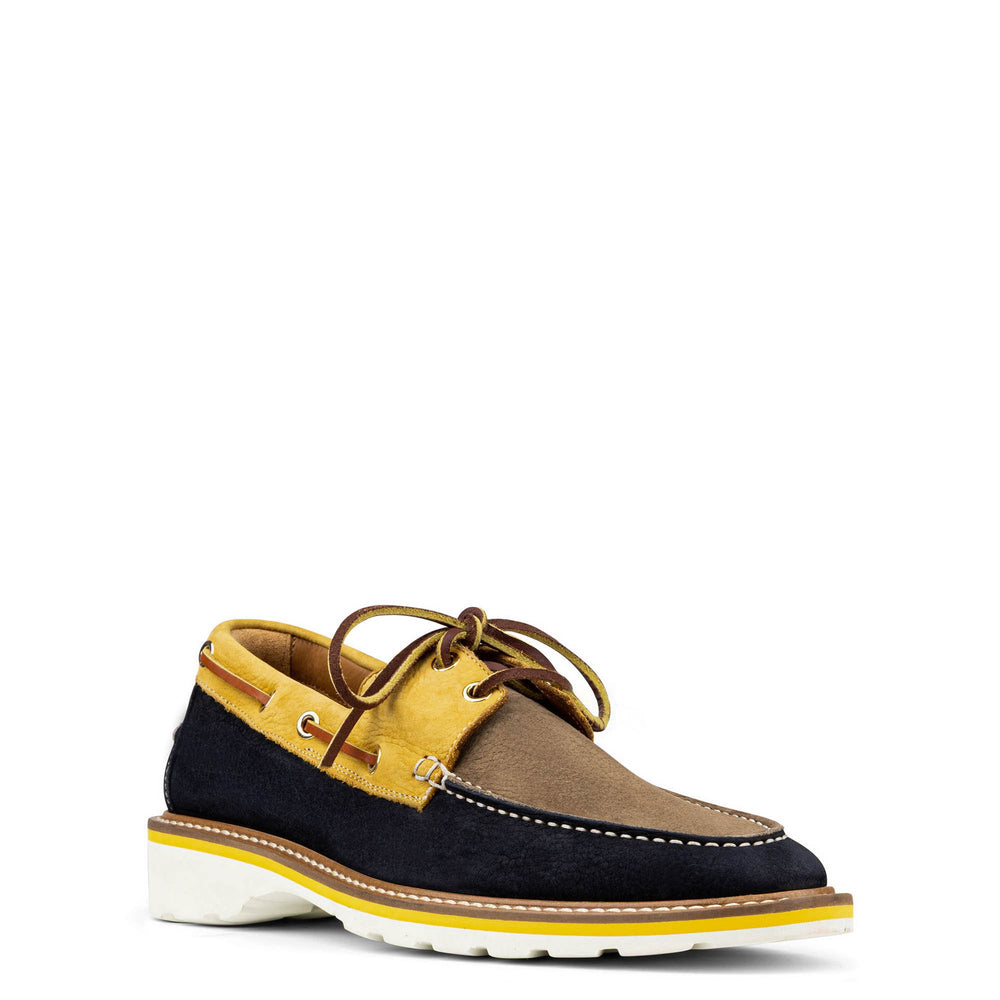 DEMPSEY Navy Multi - Donald Pliner Casual