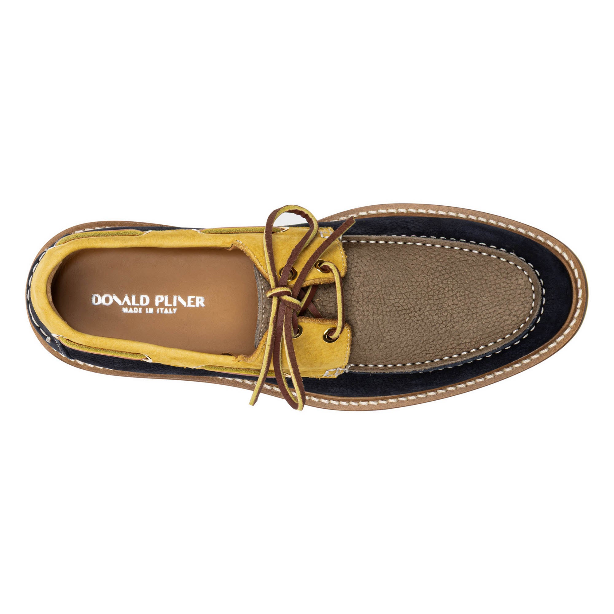 DEMPSEY Navy Multi - Donald Pliner Casual