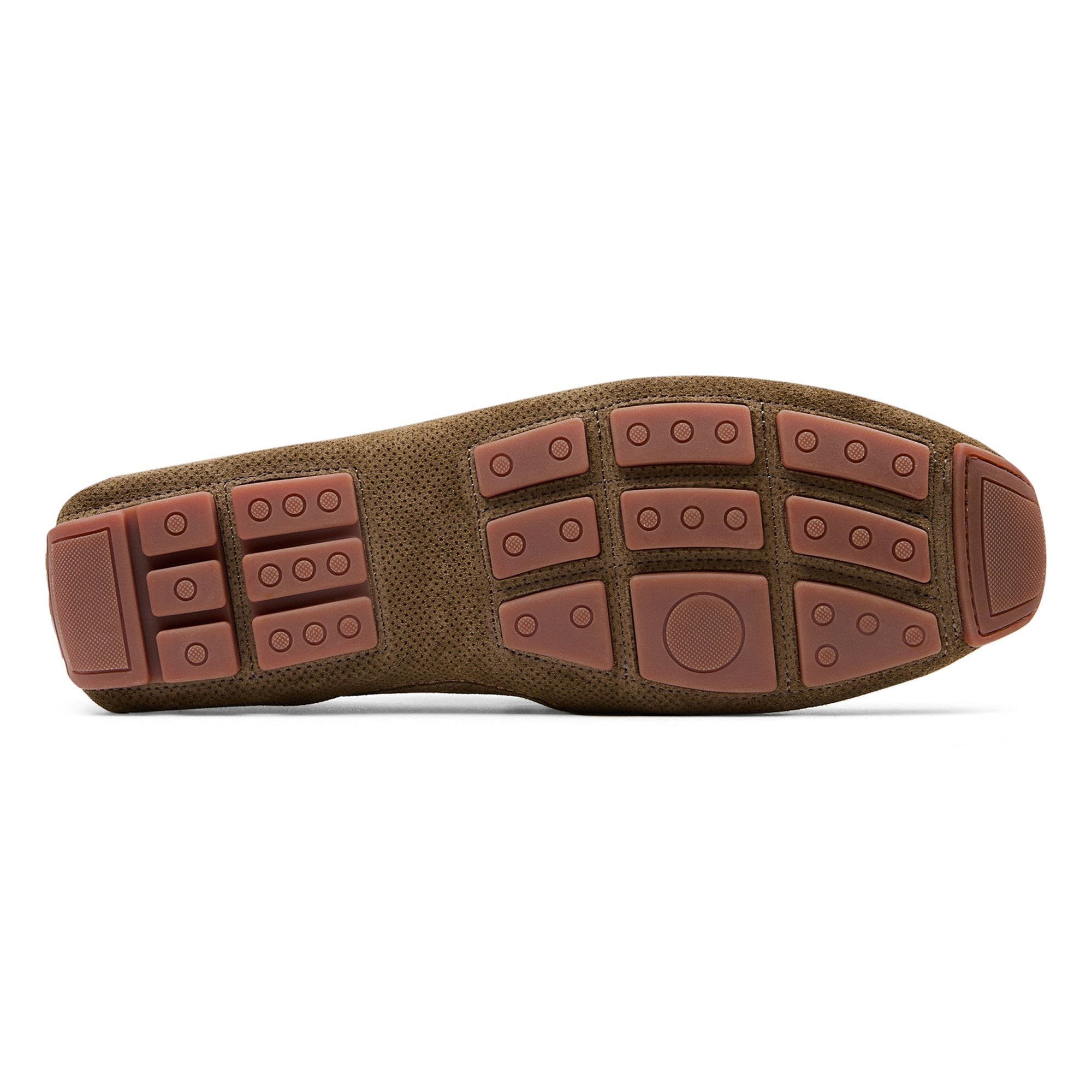 DACIO DRIVER Olive Perf Suede - Donald Pliner Casual