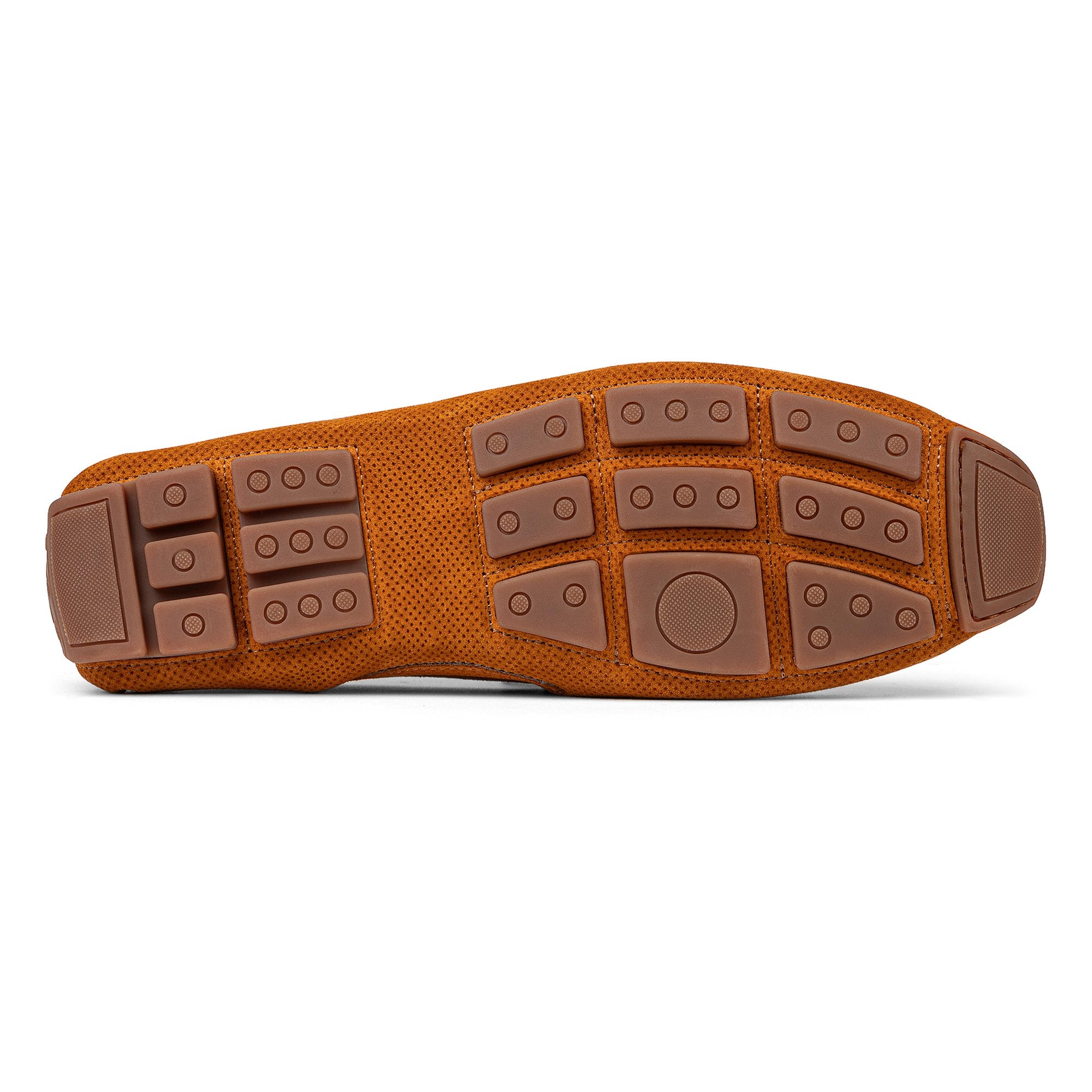 DACIO DRIVER Brick Perf Suede - Donald Pliner Casual