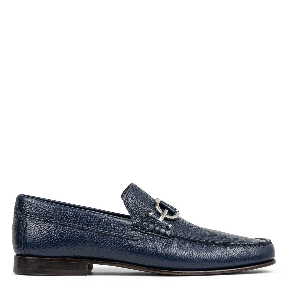DACIO Indigo Pebbled Leather - Donald Pliner Casual