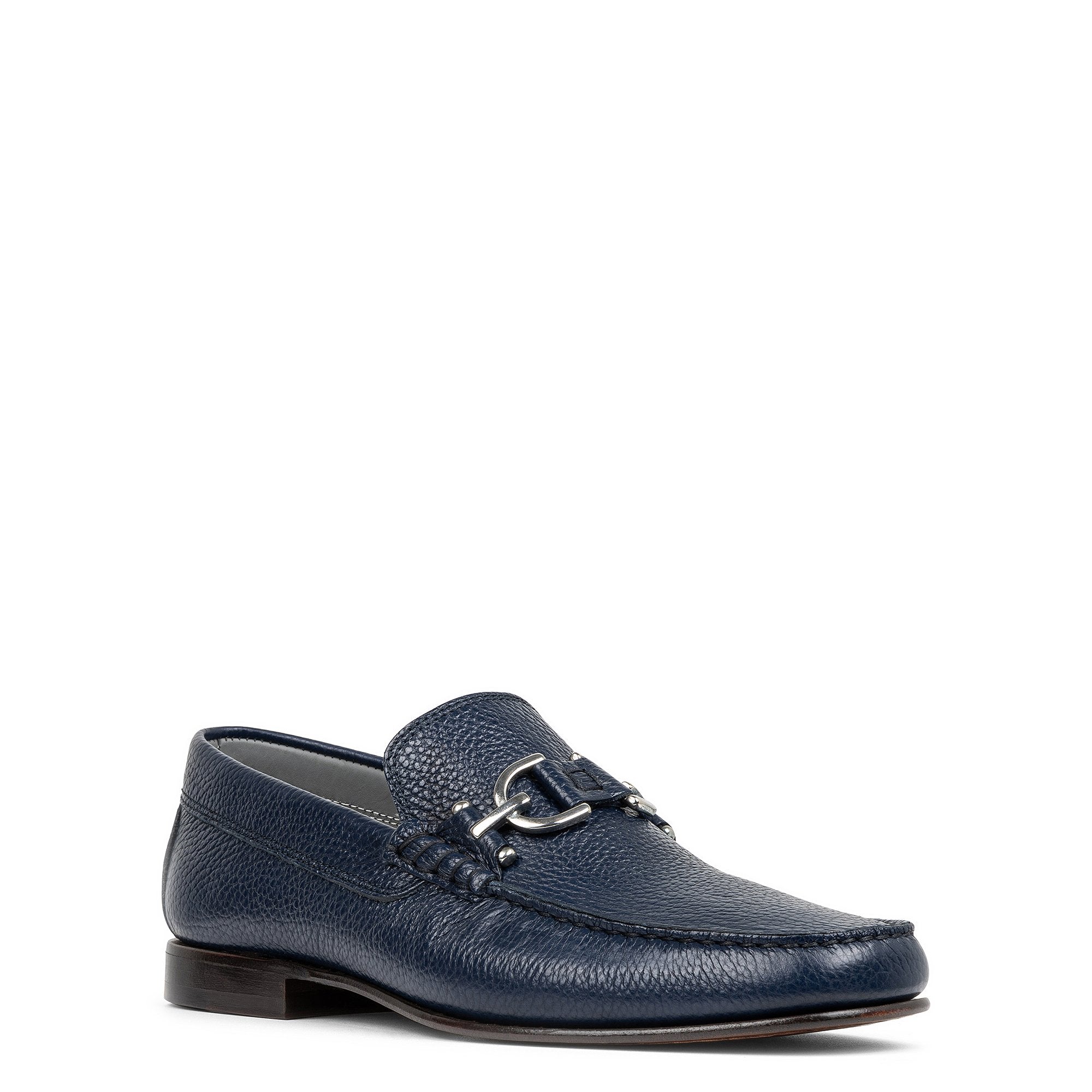 DACIO Indigo Pebbled Leather - Donald Pliner Casual