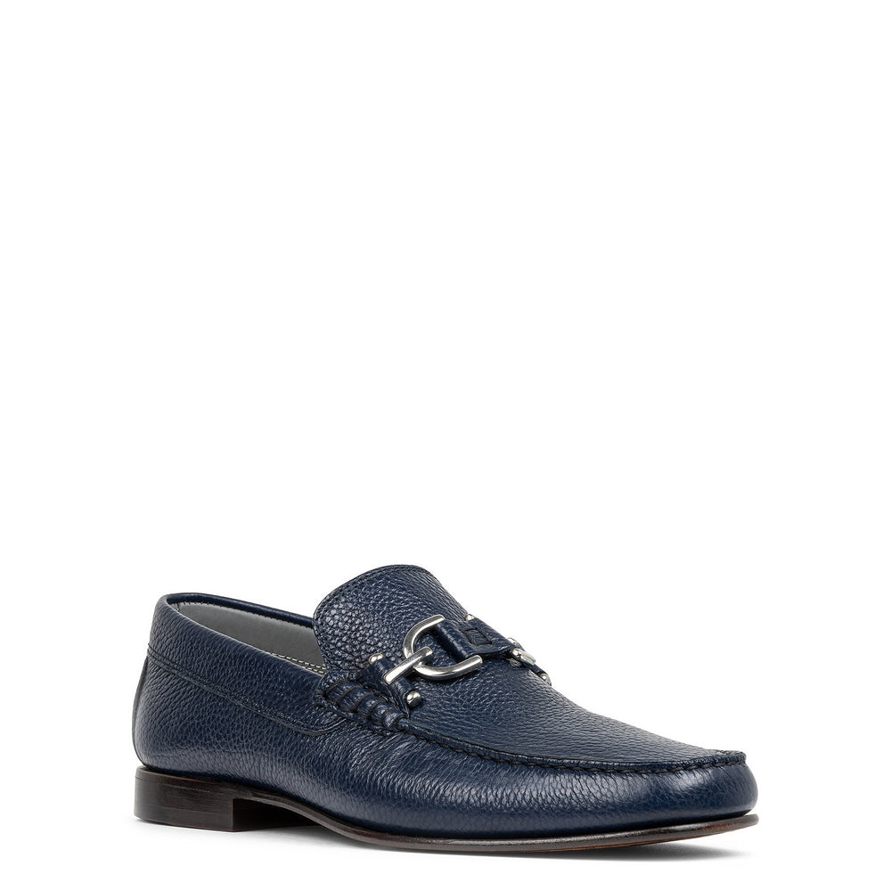 DACIO Indigo Pebbled Leather - Donald Pliner Casual