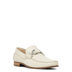 DACIO Off White Pebbled Leather - Donald Pliner Casual