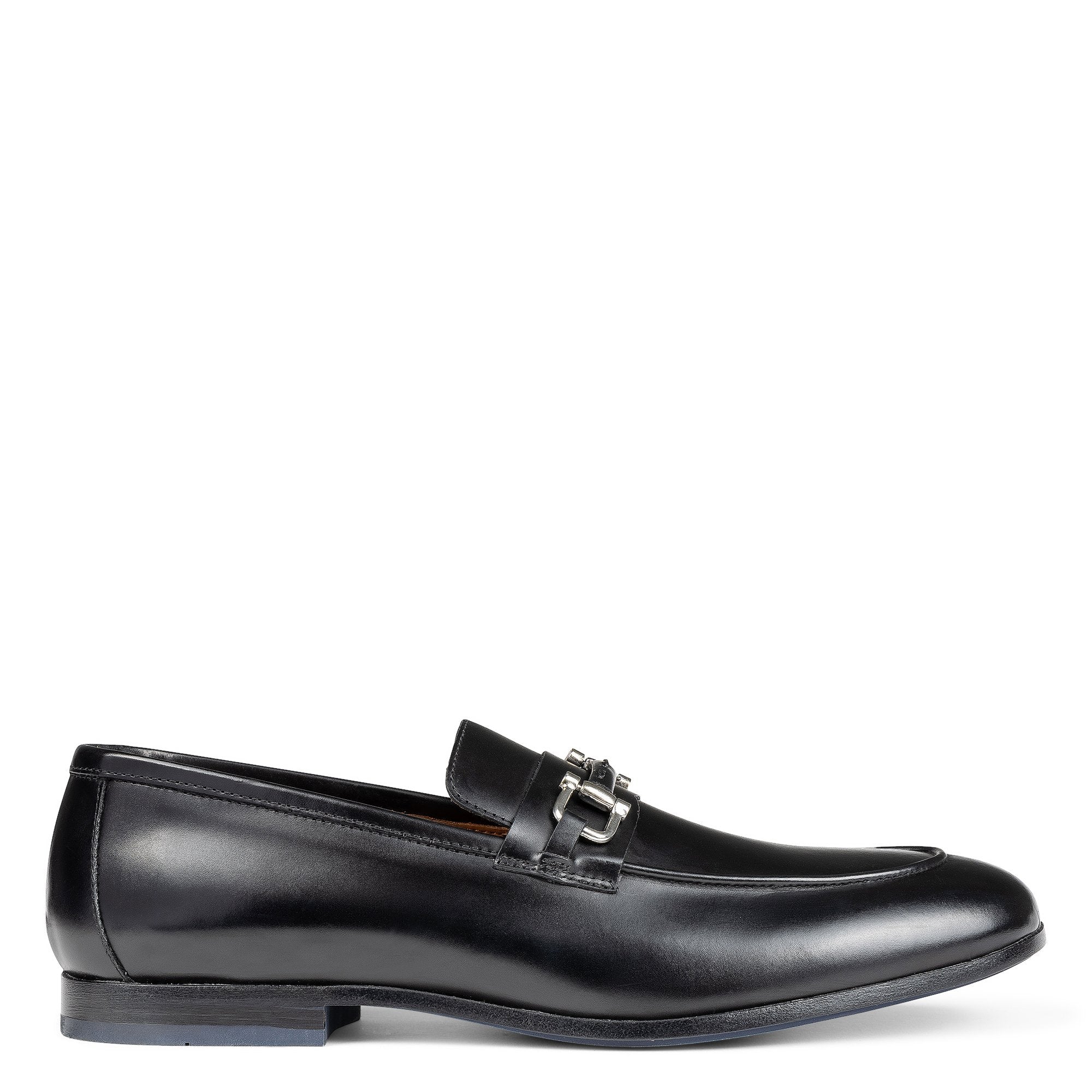SLADE Black Leather - Donald Pliner Casual