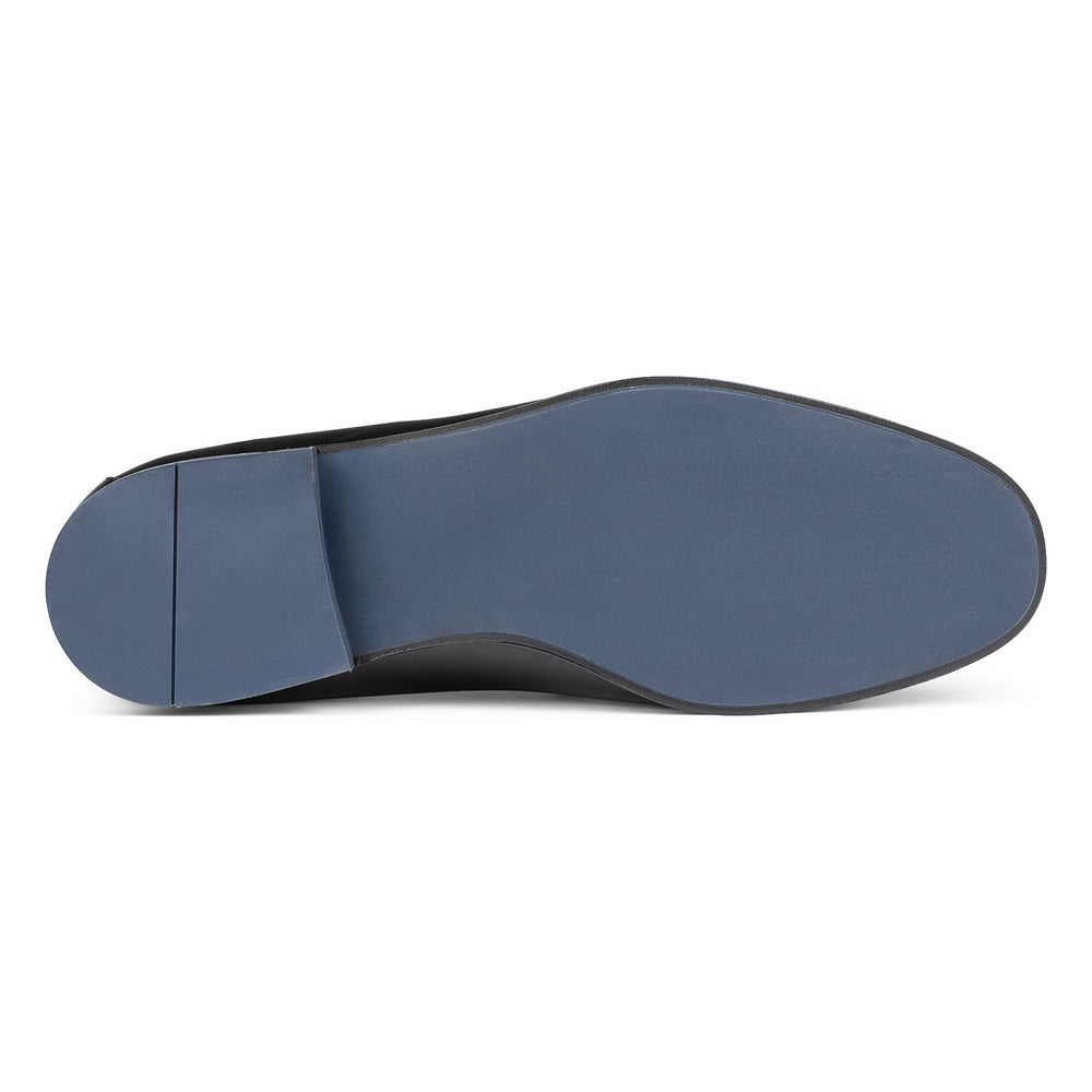 SLADE Black Leather - Donald Pliner Casual