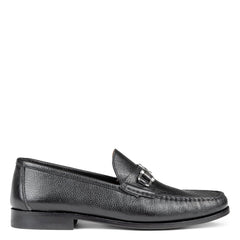 EVANSTON Black Pebbled Calf - Donald Pliner Casual