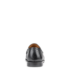 EVANSTON Black Pebbled Calf - Donald Pliner Casual