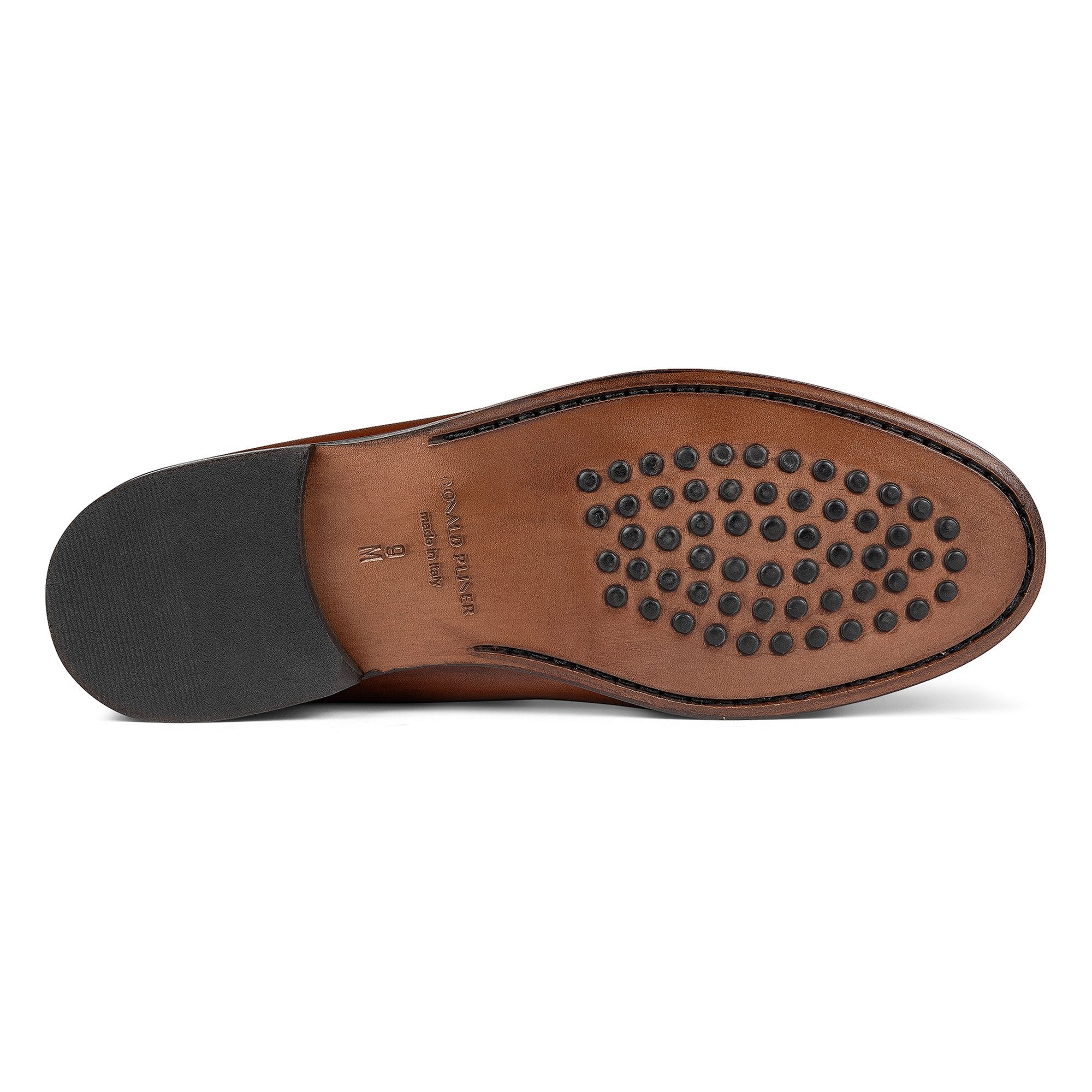 EVANSTON Whiskey Calf Leather - Donald Pliner Casual