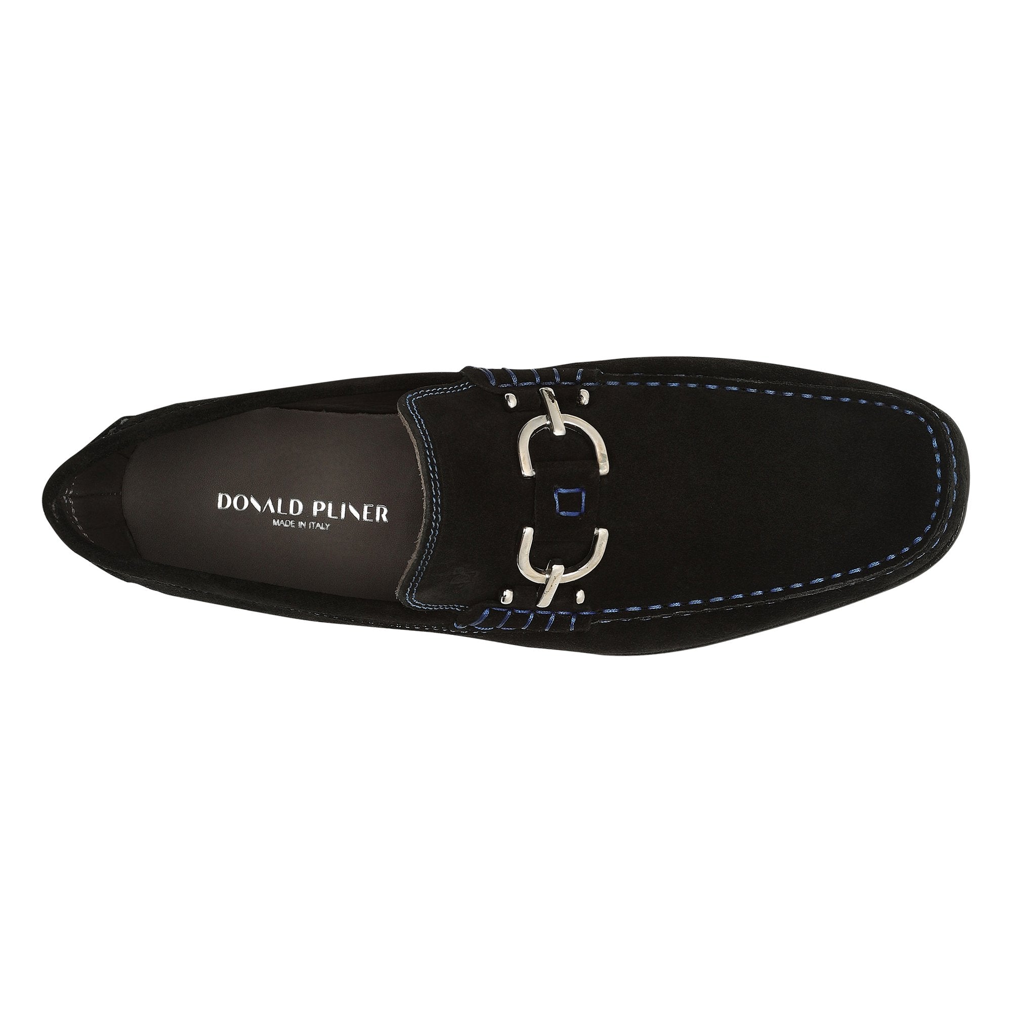 DACIO Black (Suede) - Donald Pliner Casual