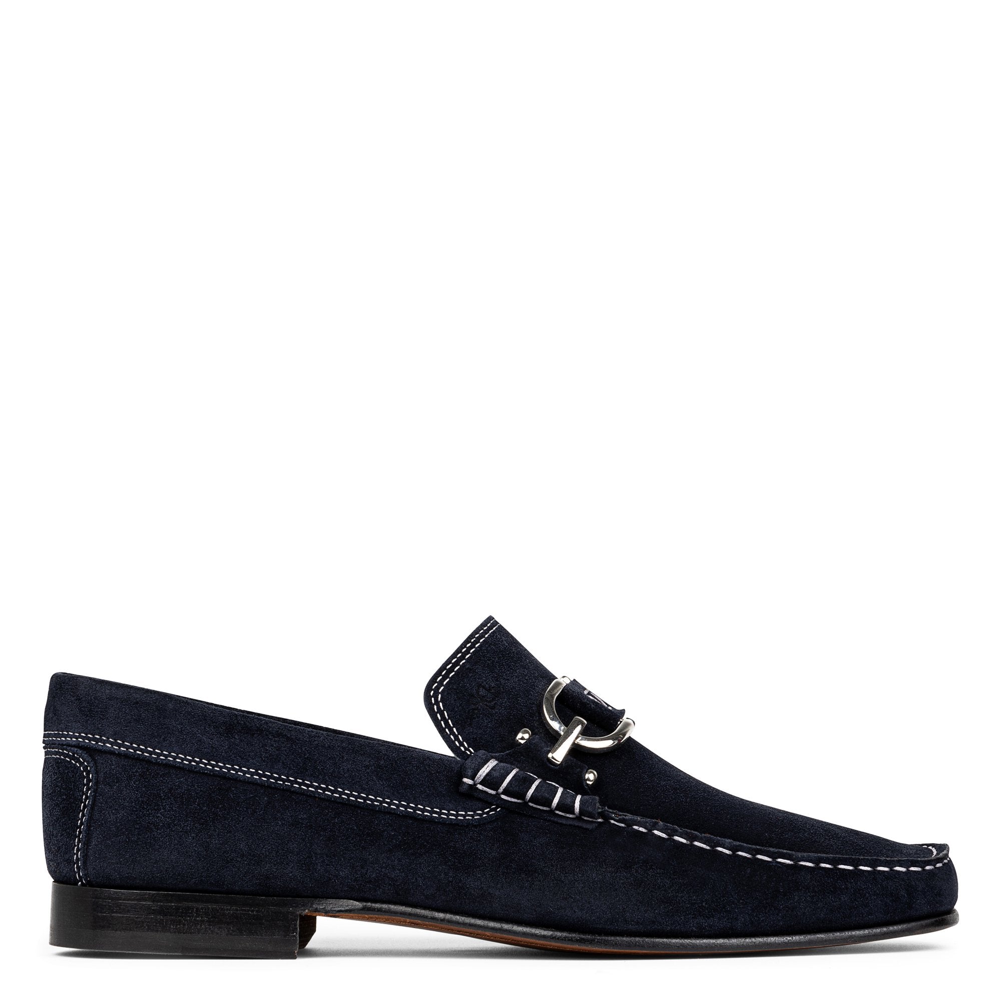 DACIO Navy Suede - Donald Pliner Casual