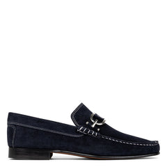 DACIO Navy Suede - Donald Pliner Casual