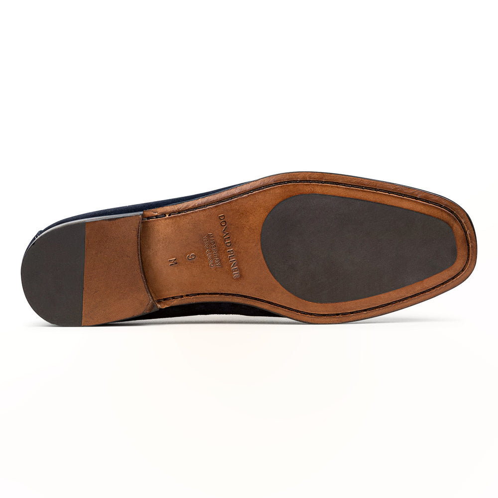 DACIO Navy Suede - Donald Pliner Casual