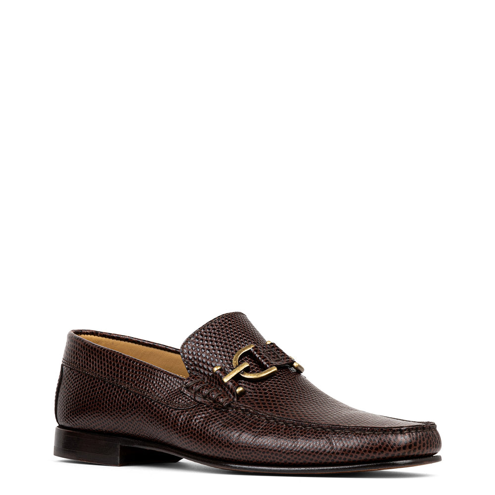 DACIO Dark Brown Lizard Print - Donald Pliner Casual