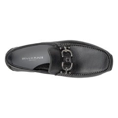 DACIO DRIVER Black Tumbled Leather - Donald Pliner Casual