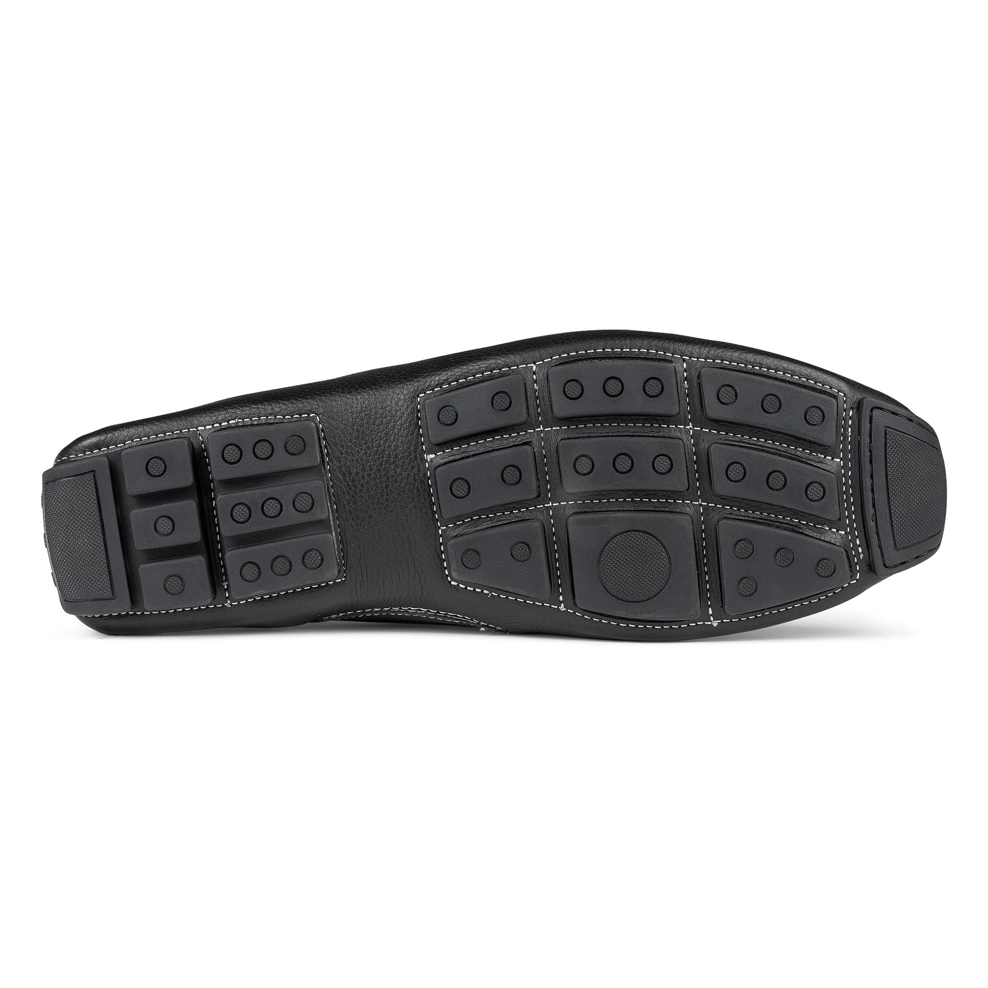 DACIO DRIVER Black Tumbled Leather - Donald Pliner Casual