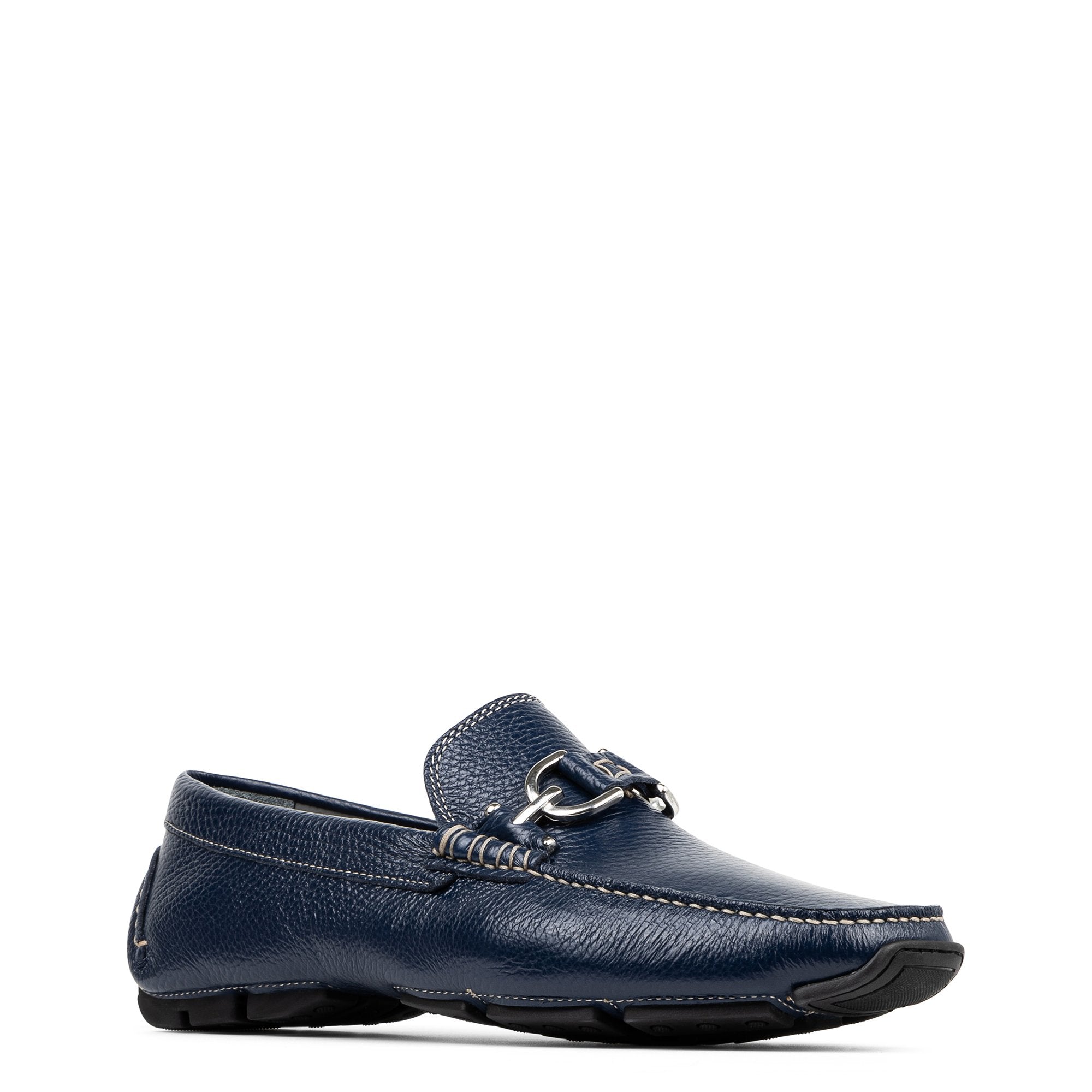 DACIO DRIVER Navy Leather - Donald Pliner Casual