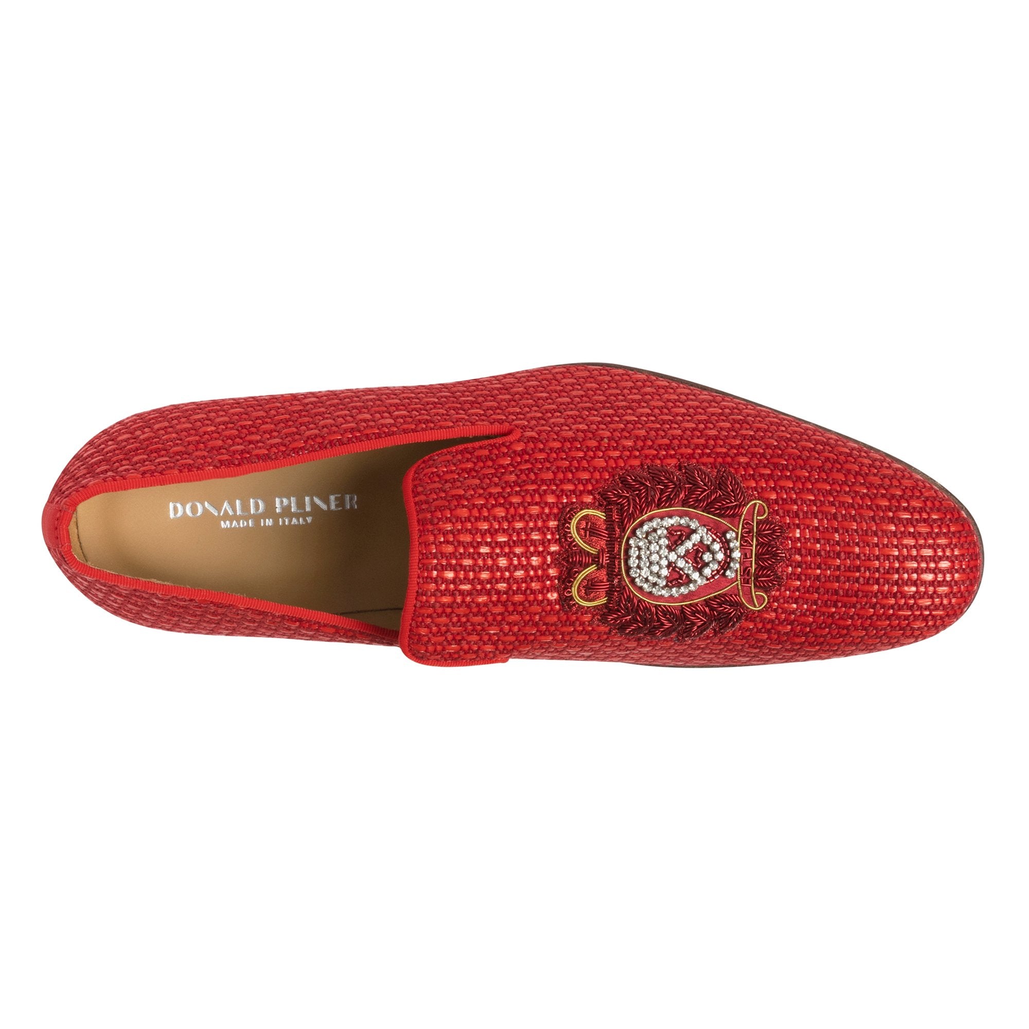 SPENCER Red Raffia - Donald Pliner Casual