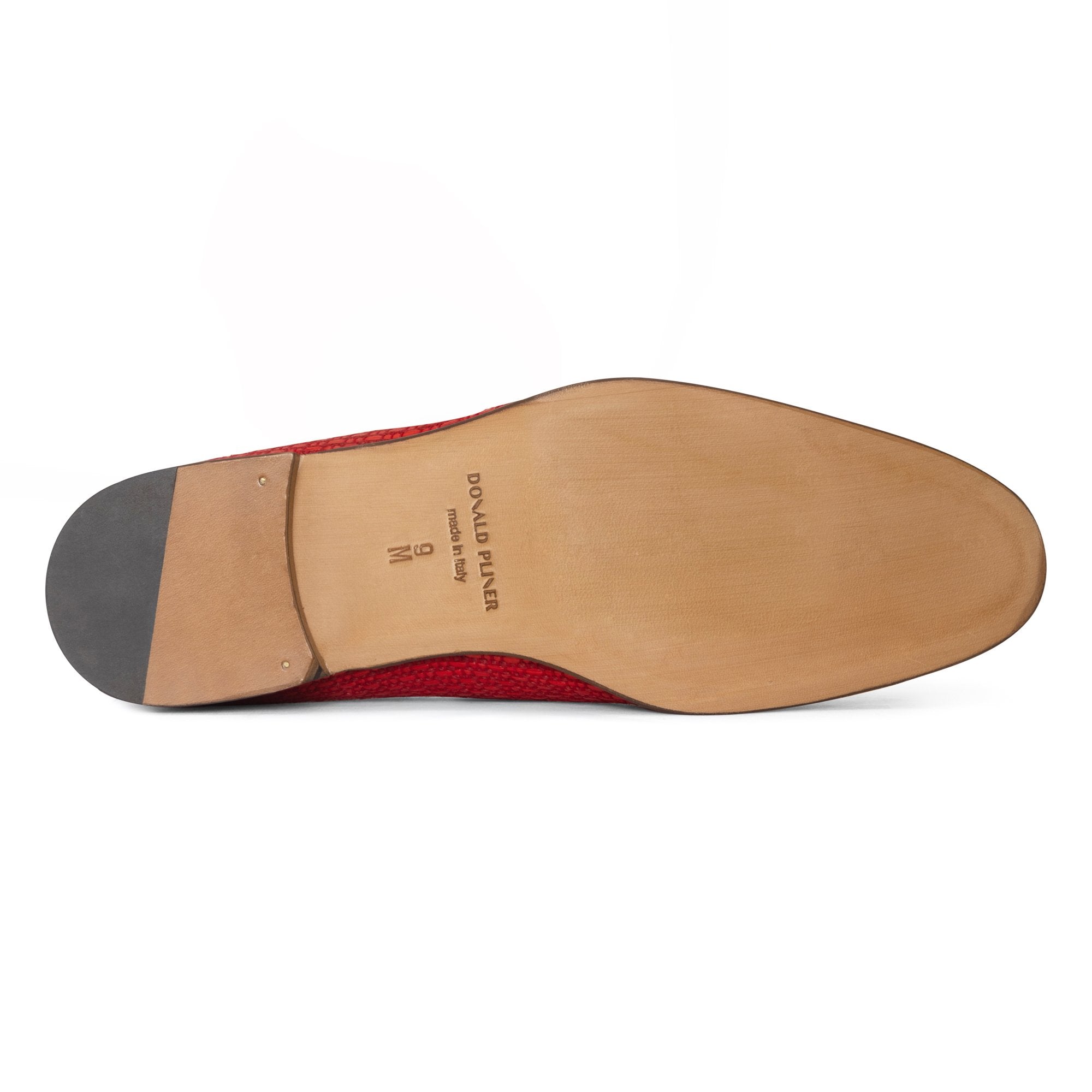 SPENCER Red Raffia - Donald Pliner Casual