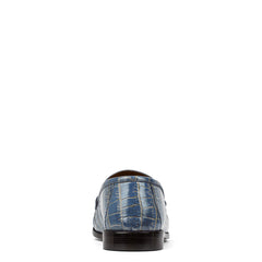 EVANSTON Navy Crocco - Donald Pliner Casual