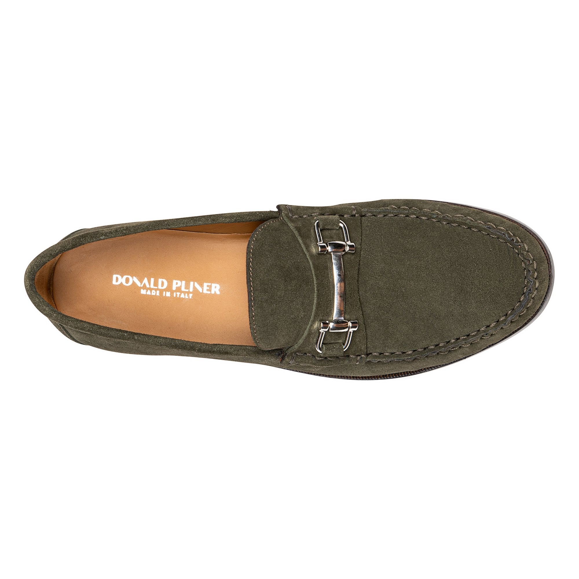 EVANSTON Military Green Suede - Donald Pliner Casual