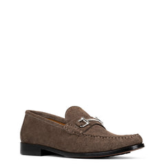 EVANSTON Dark Taupe Suede - Donald Pliner Casual