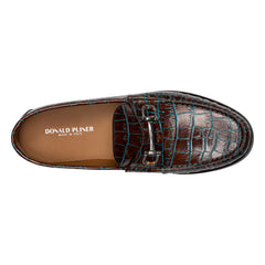 EVANSTON Mahogany Crocco - Donald Pliner Casual