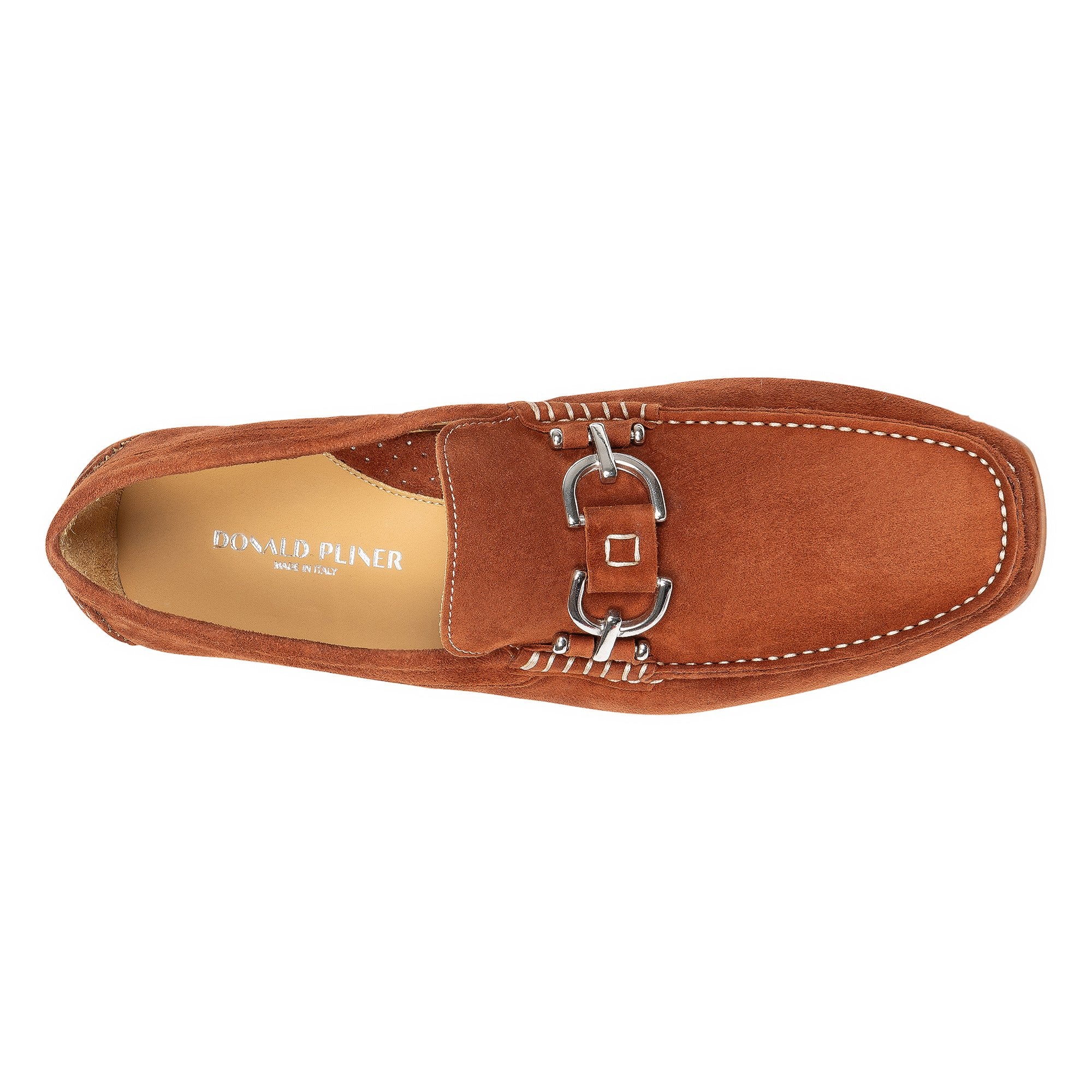 DACIO DRIVER Cognac Suede - Donald Pliner Casual