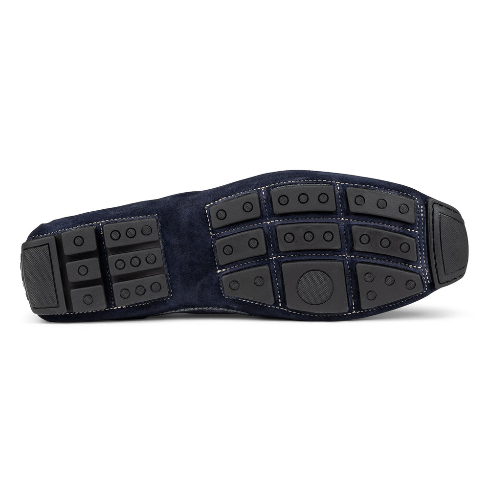 DACIO DRIVER Navy Suede - Donald Pliner Casual