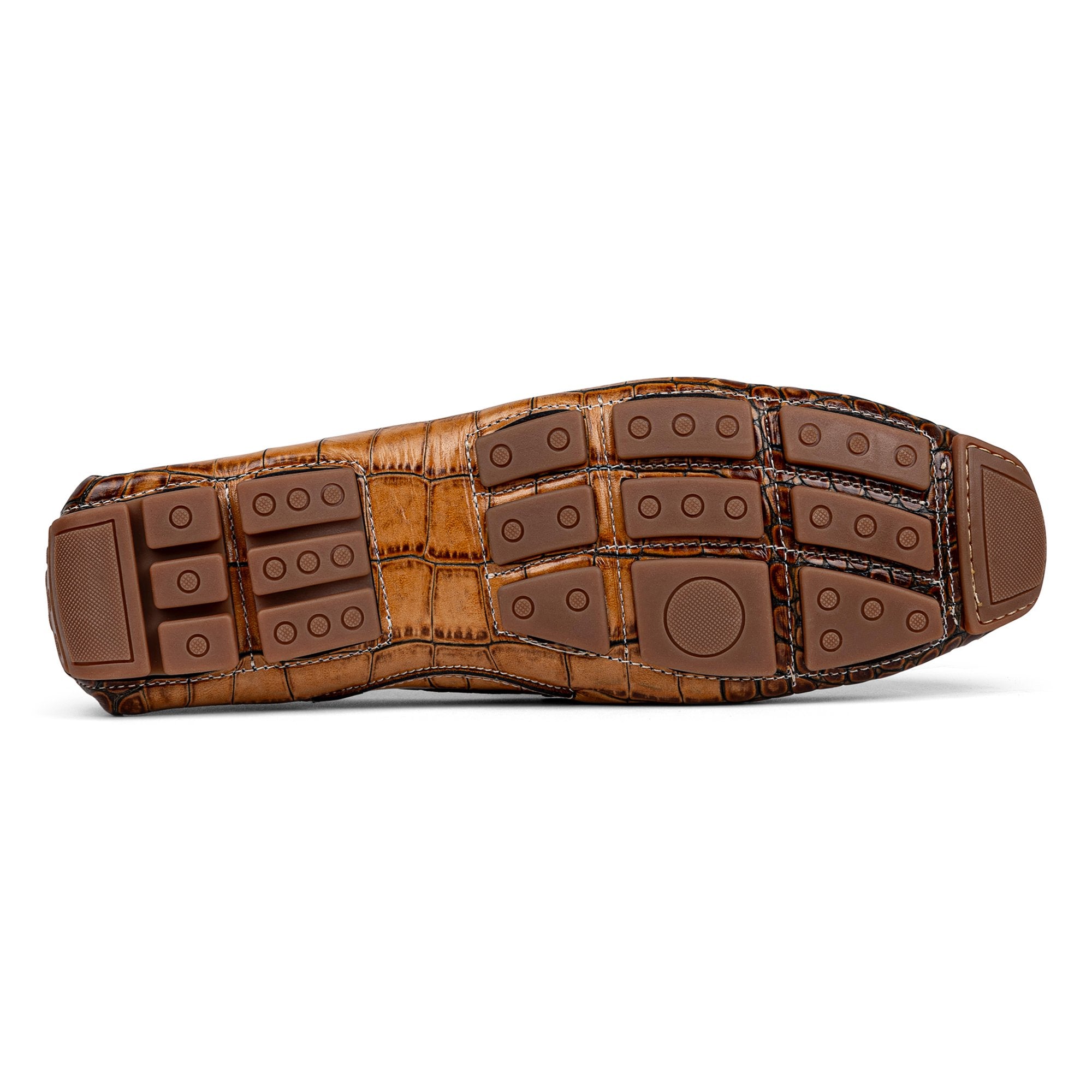 DACIO DRIVER Cognac Croco - Donald Pliner Casual