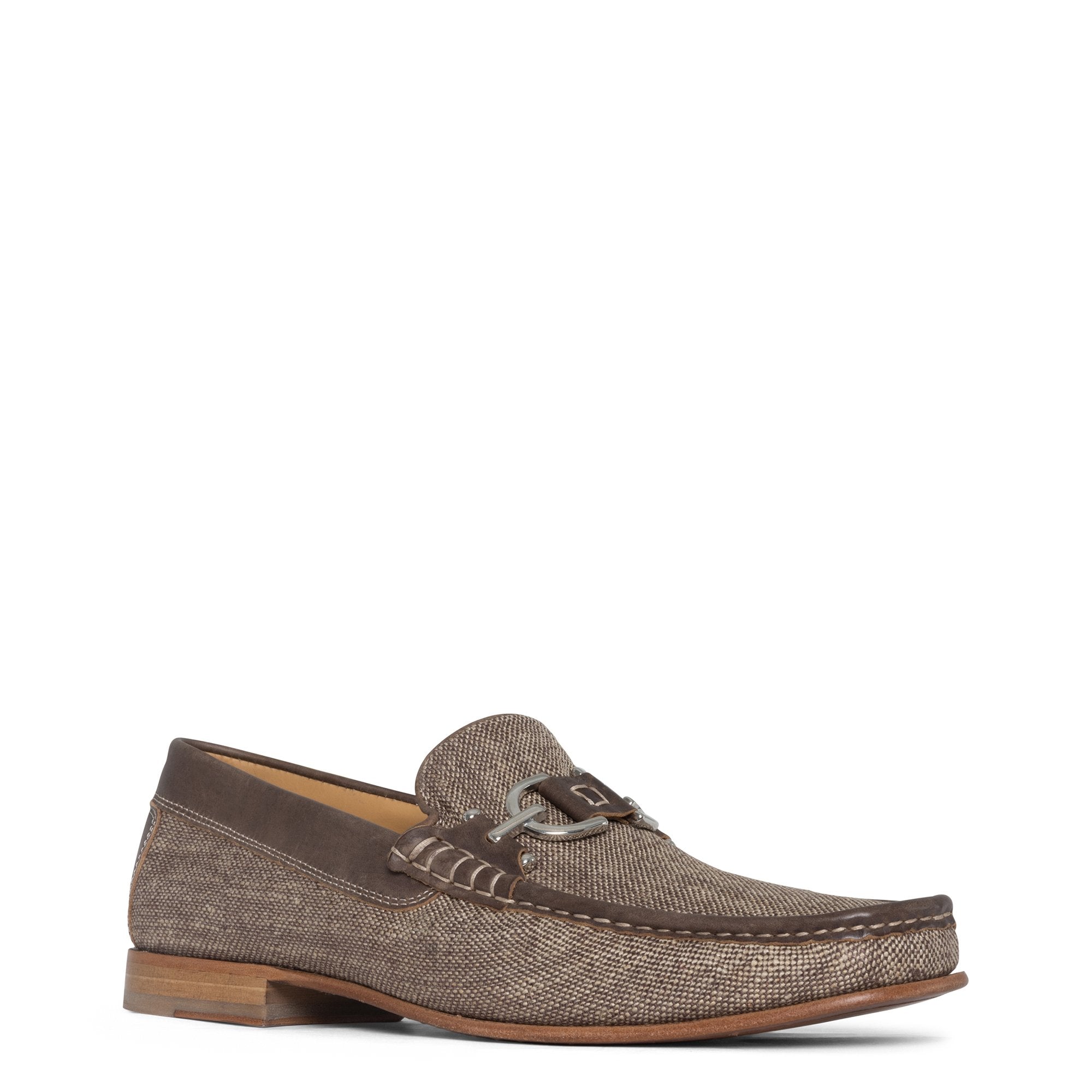 DACIO Brown Canvas - Donald Pliner Casual