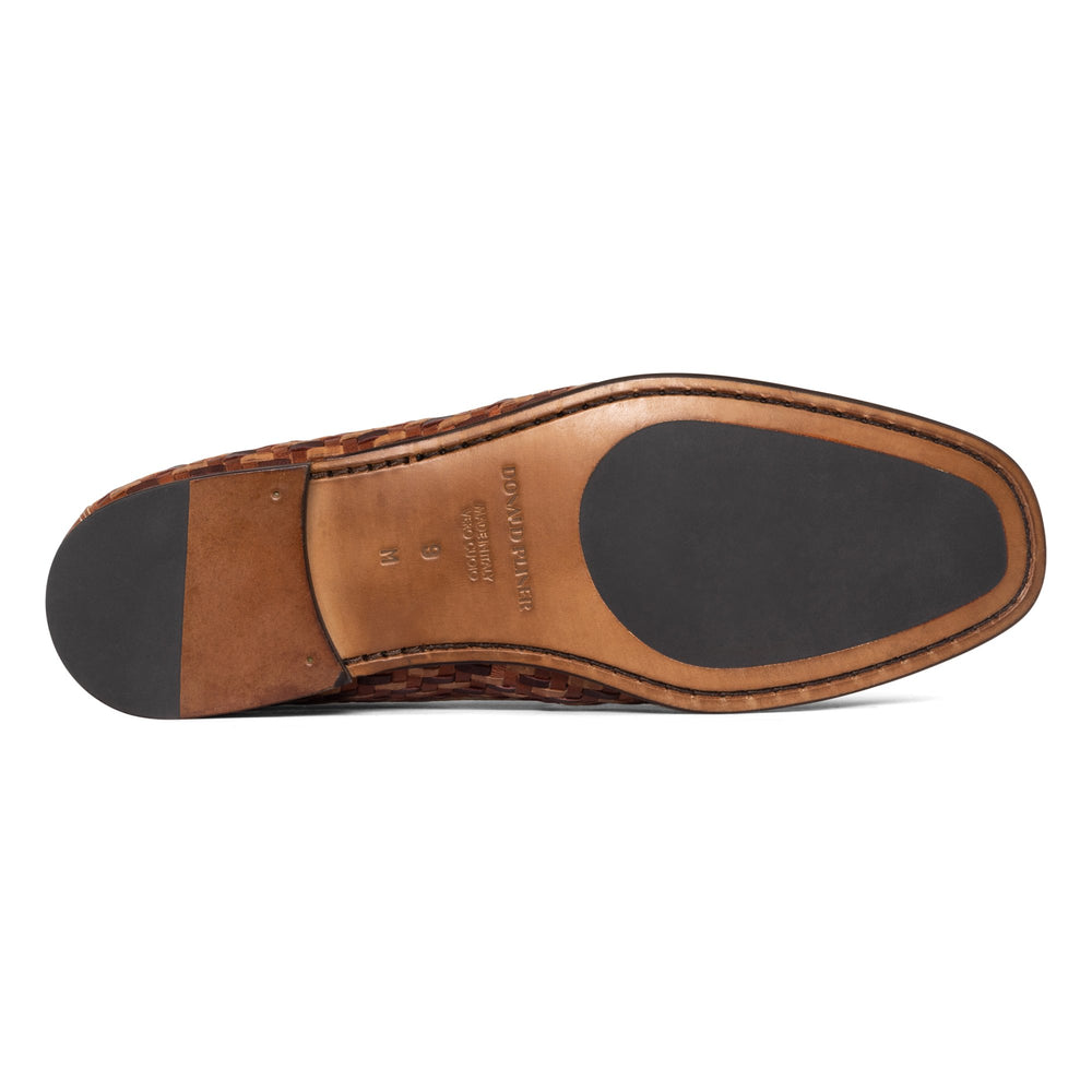 DACIO Cognac Woven - Donald Pliner Casual