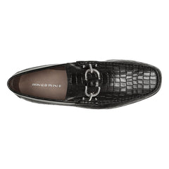 DACIO Black Croco - Donald Pliner Casual