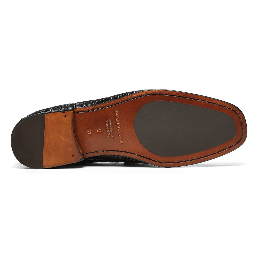 DACIO Black Croco - Donald Pliner Casual