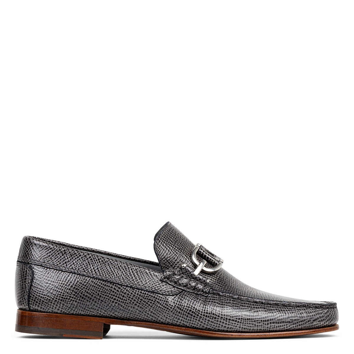DACIO Grey Lizard Print - Donald Pliner Casual