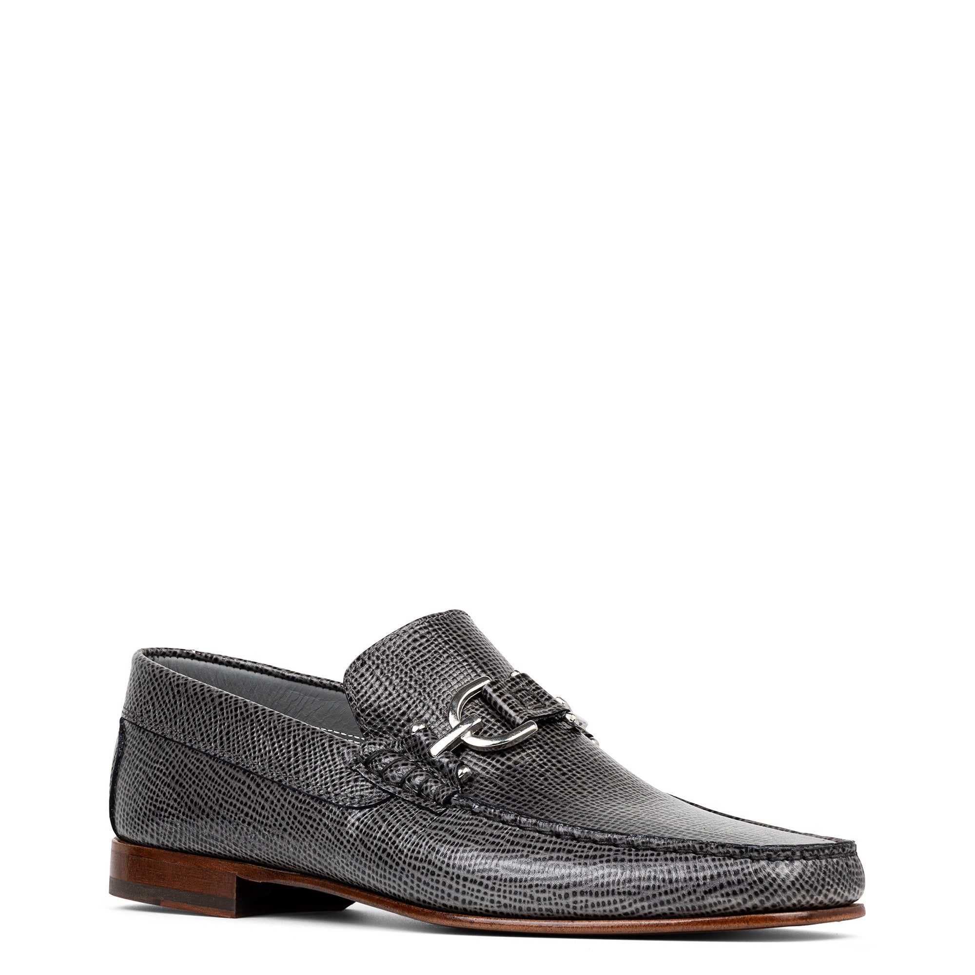 DACIO Grey Lizard Print - Donald Pliner Casual